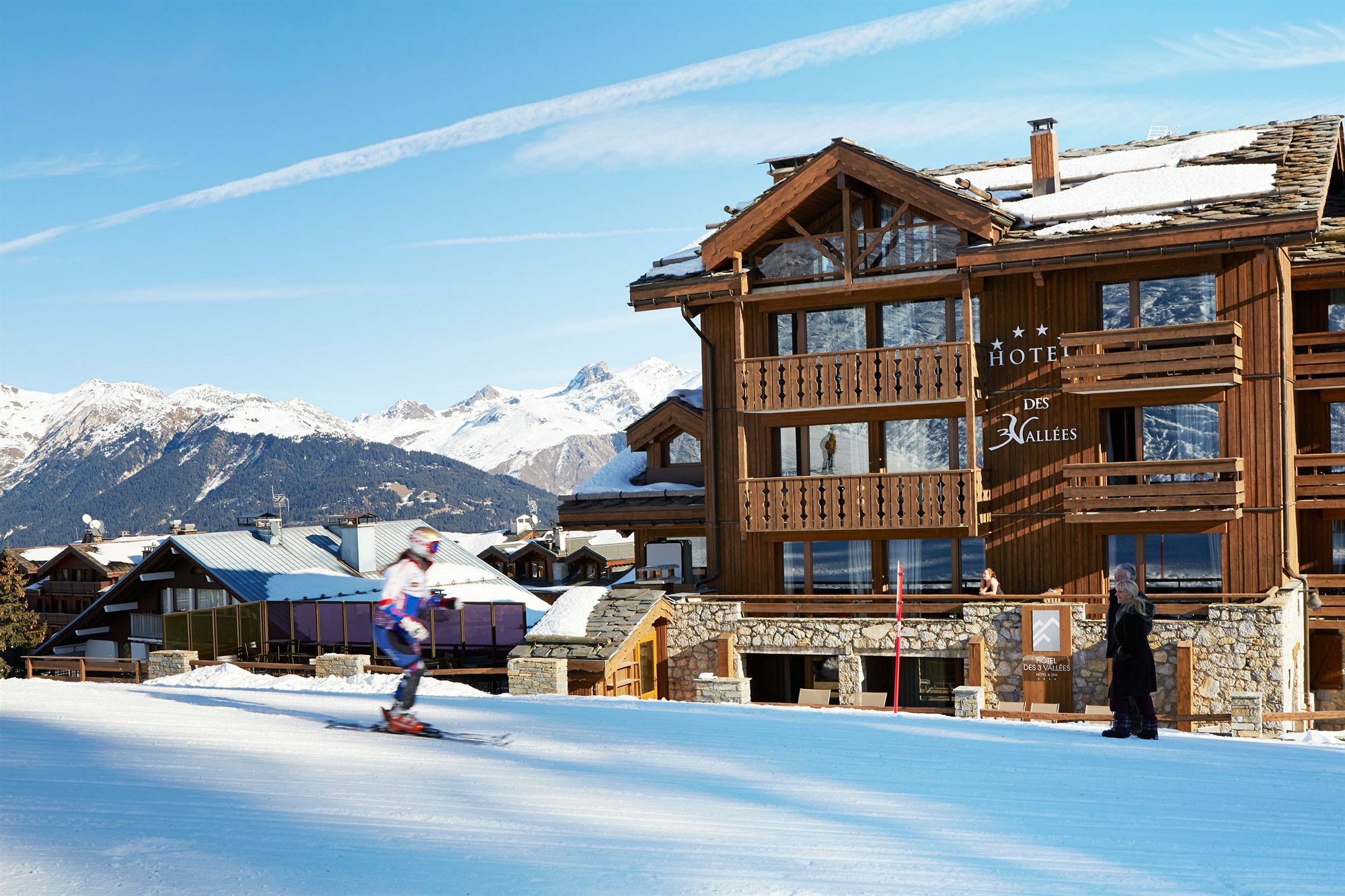Hotel Des Trois Vallees Courchevel Luaran gambar